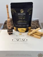 Cacao Ceremonie Starter Kit: Cacao, Molinillo en Palo Santo - Afbeelding 2
