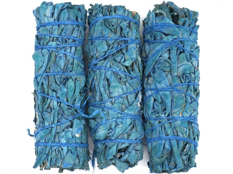 Witte Salie (Sage) met Nag Champa - Smudge Sticks Bio (Mystic Cacao)